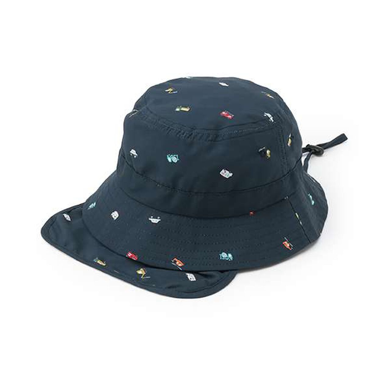 All-Over Pattern Safari Hat,Navy, large image number 13
