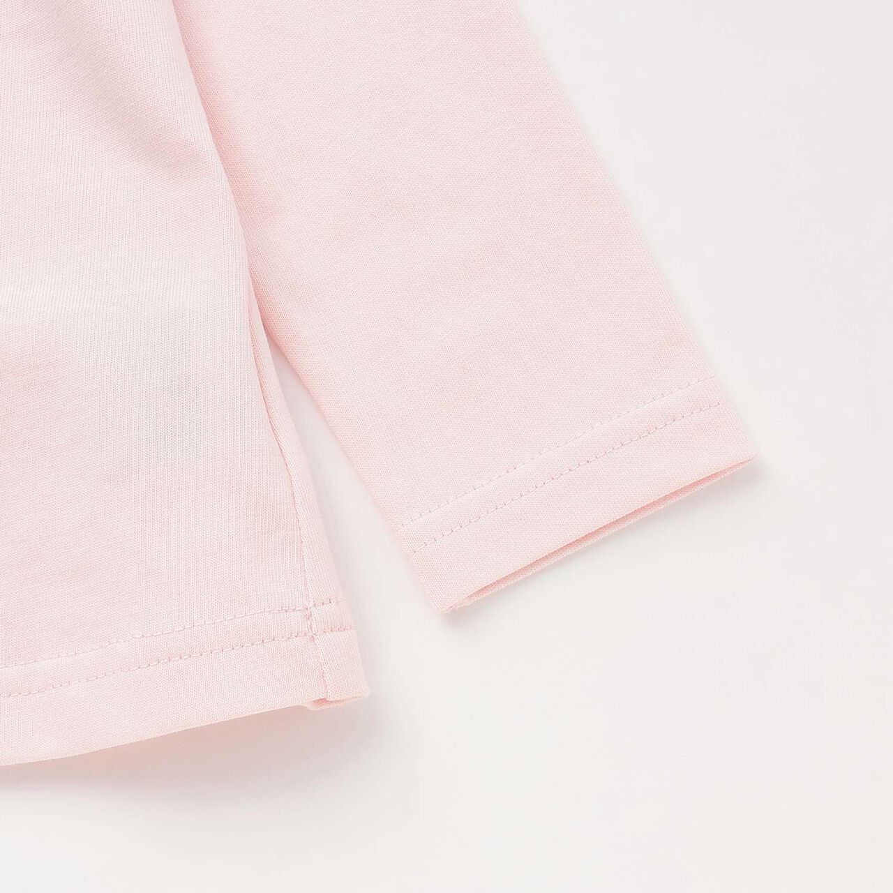 Long-Sleeve T-Shirt with Rabbit Mascot,Light pink, large image number 4