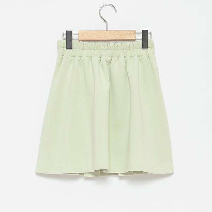 [LTXC] Flare Skirt with Inner Pants Included - Cardboard Box Design,Black, medium image number 1