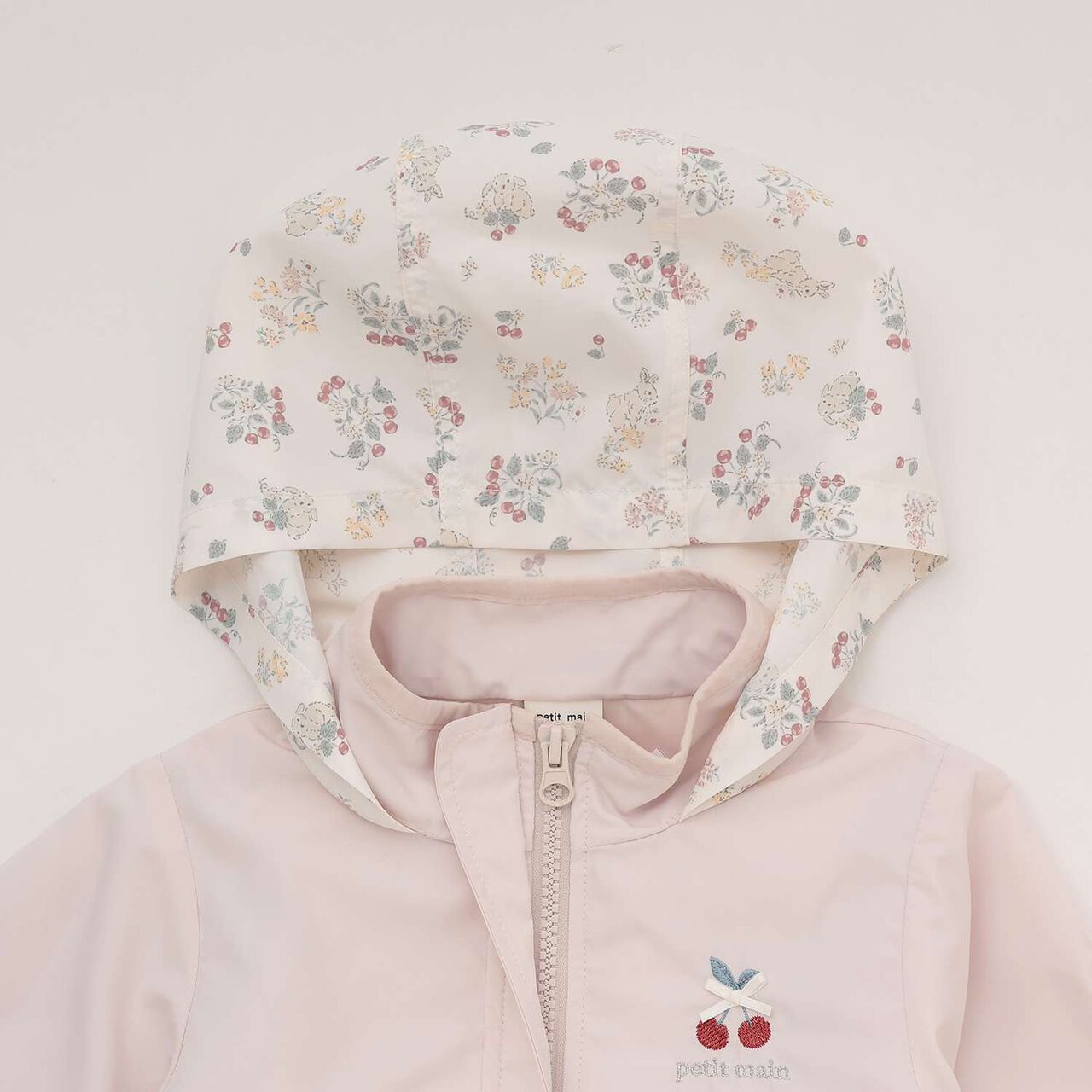 [Light & Fluffy/Water-Repellent] Peplum Windbreaker,Mocha tea, large image number 10