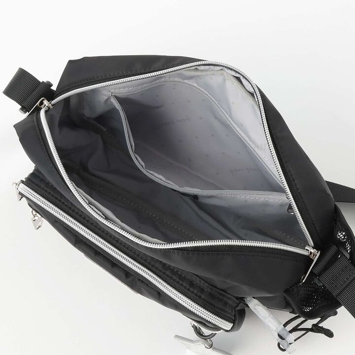 Casual Shoulder Bag with Bottle Holder,Light blue, medium image number 12