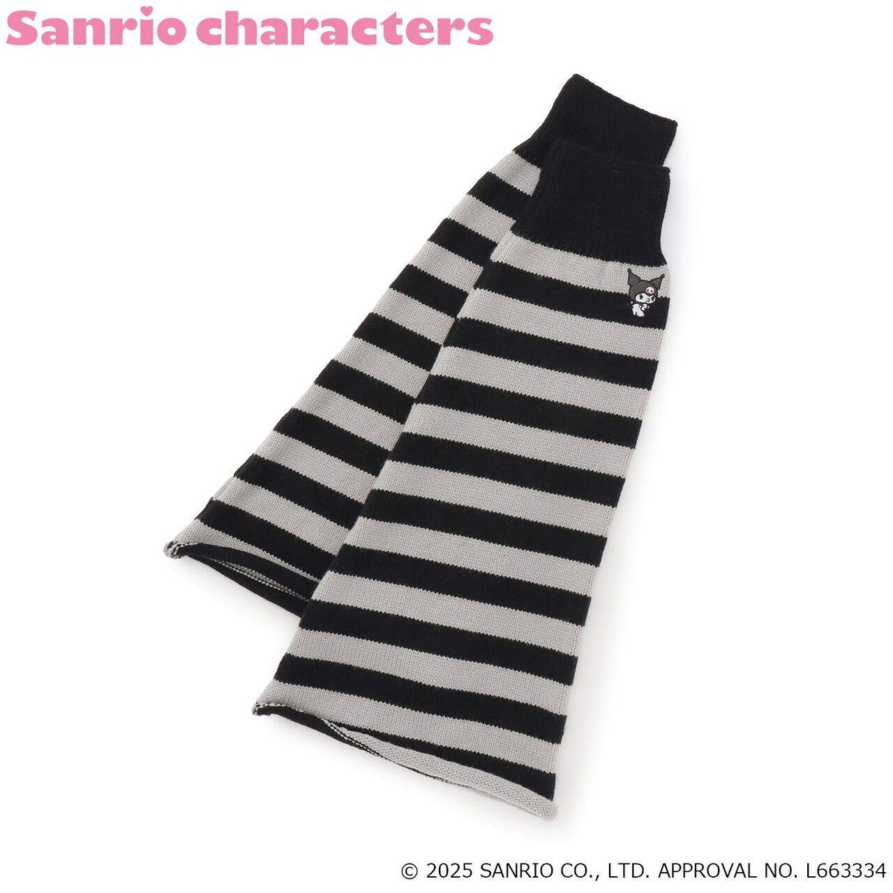 Sanrio Characters Knit Leg Covers,Black, large image number 11