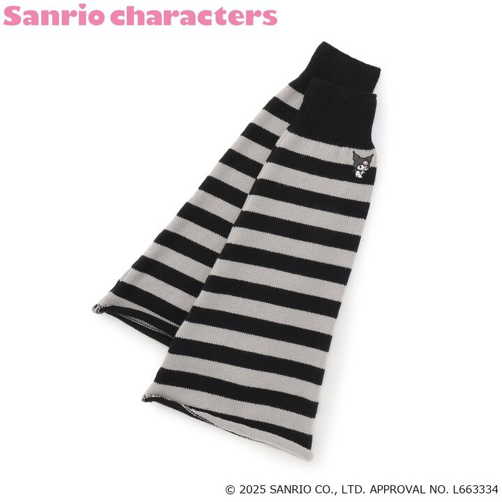 Sanrio Characters Knit Leg Covers,Black, medium image number 11