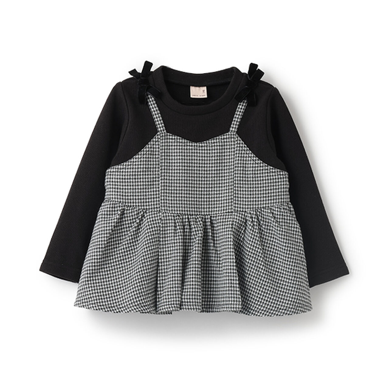 [Link] Check Docking Long Sleeve T (Kids Size),Black, large image number 17