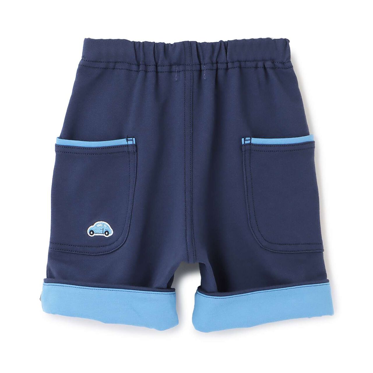 Boys Half Pants,Navy, large image number 1