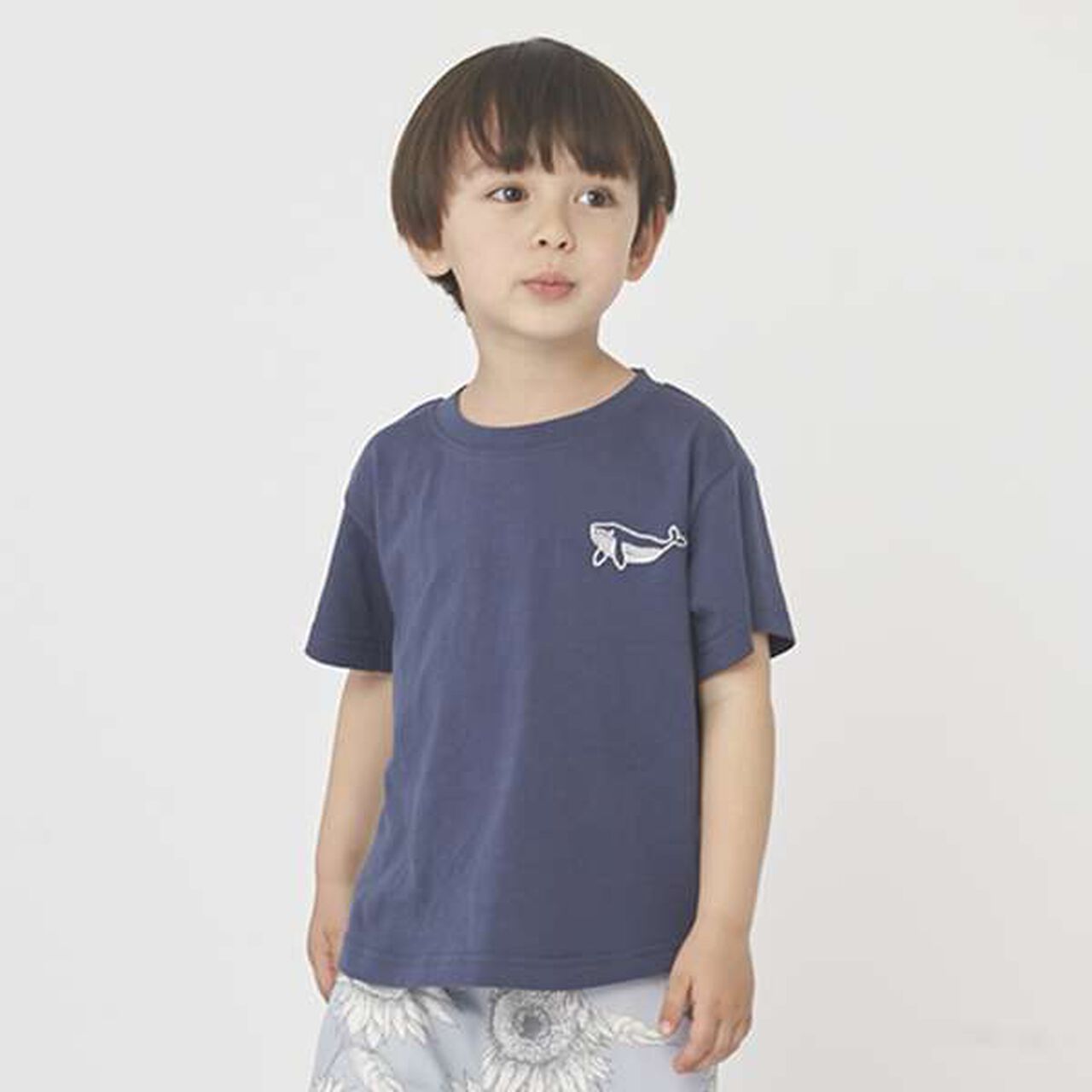 [GOOD PRICE] Cool Touch] Embroidered T-Shirt,Off white, large image number 1