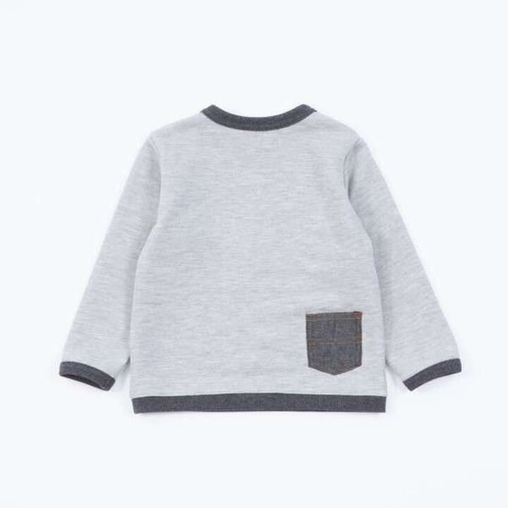 KP Boy London Bust Sweatshirt [80-140],Navy, medium image number 3