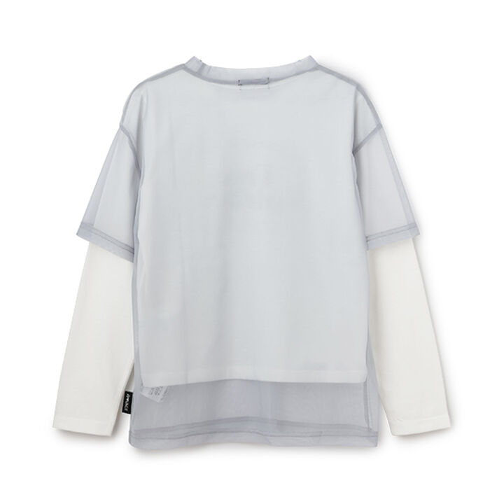 Free Logo T-Shirt and Tulle Set,Medium gray, medium image number 1