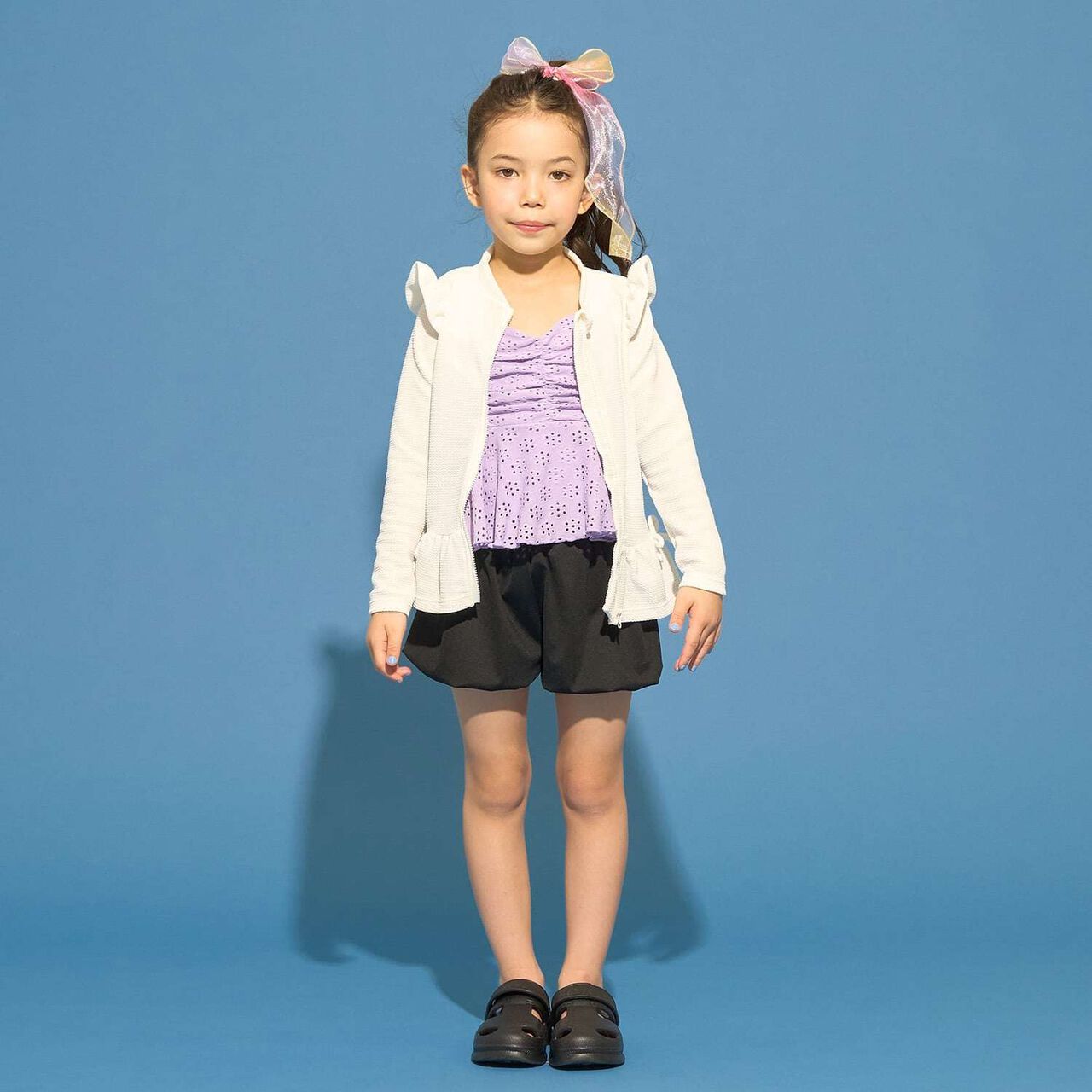 [SWIM] [UV Protection] Lace Top & Balloon Pants Separate Swimsuit,Off white, large image number 17