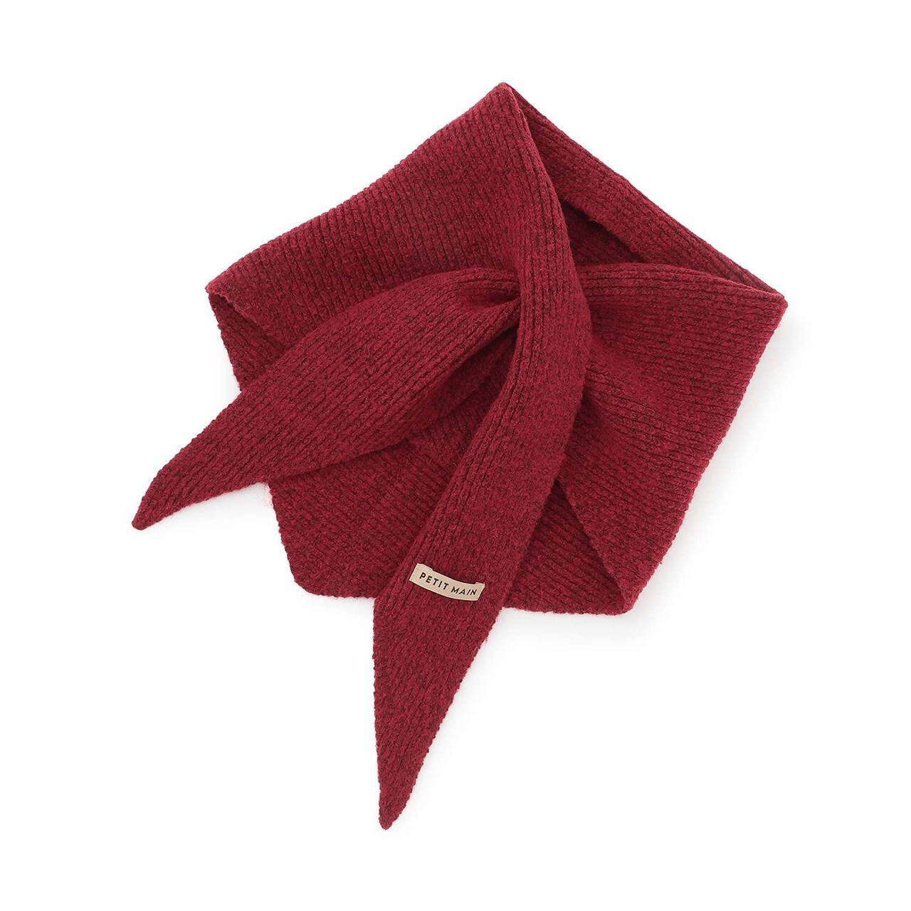 Knit Scarf,Red, large image number 0