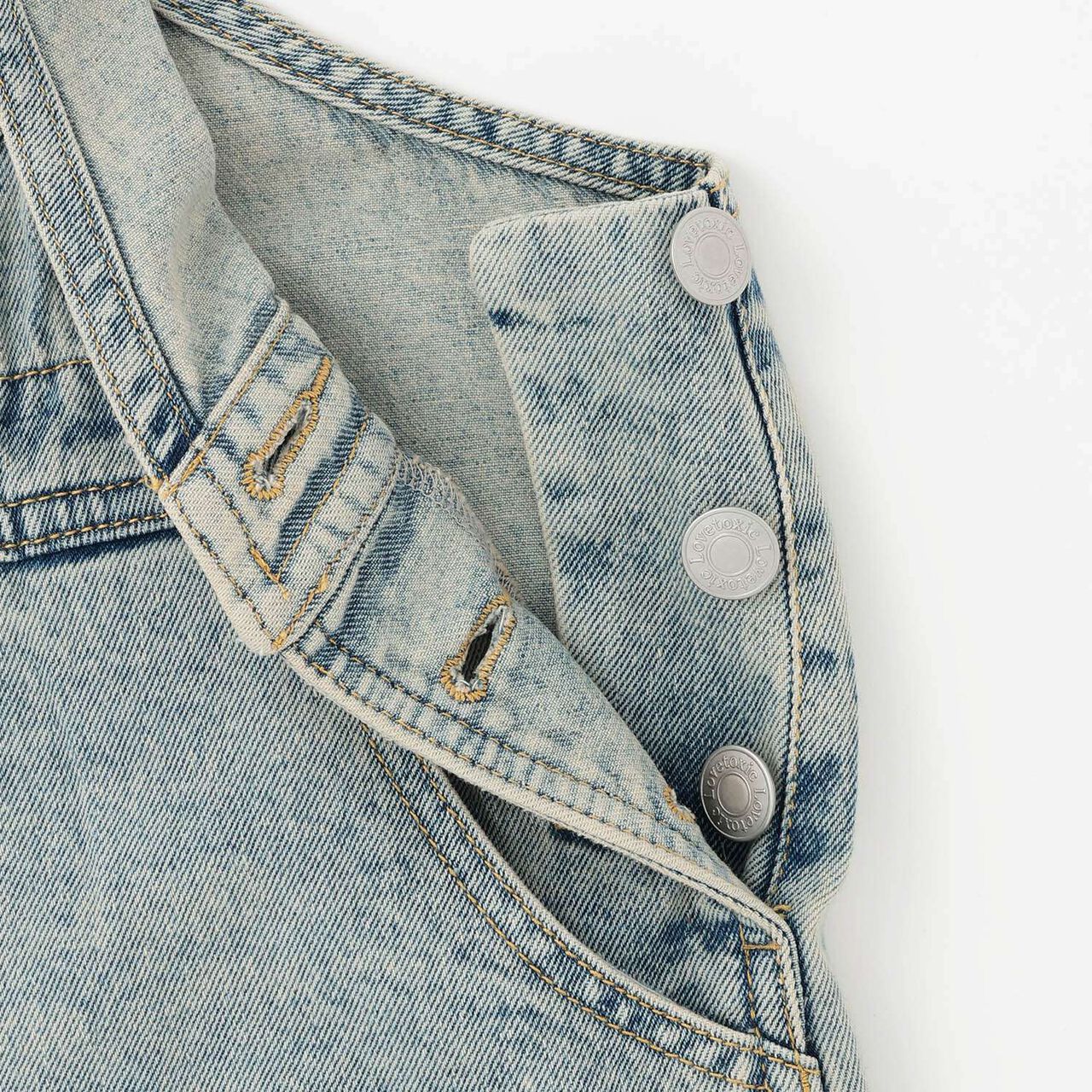 [BS] Denim Overalls,Blue, large image number 17
