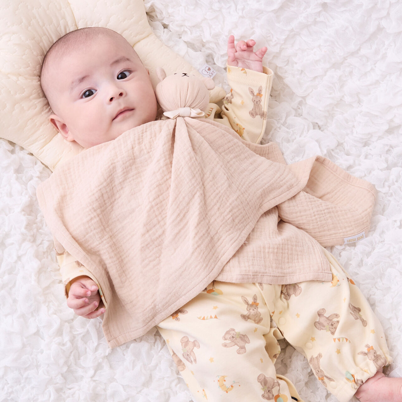 Animal Blanket,Light blue, large image number 1