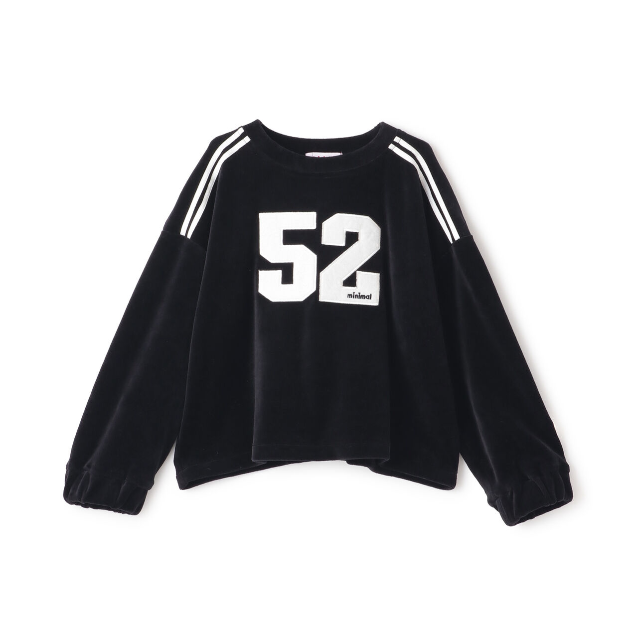 Short Velour Sweatshirt,Pink, large image number 8