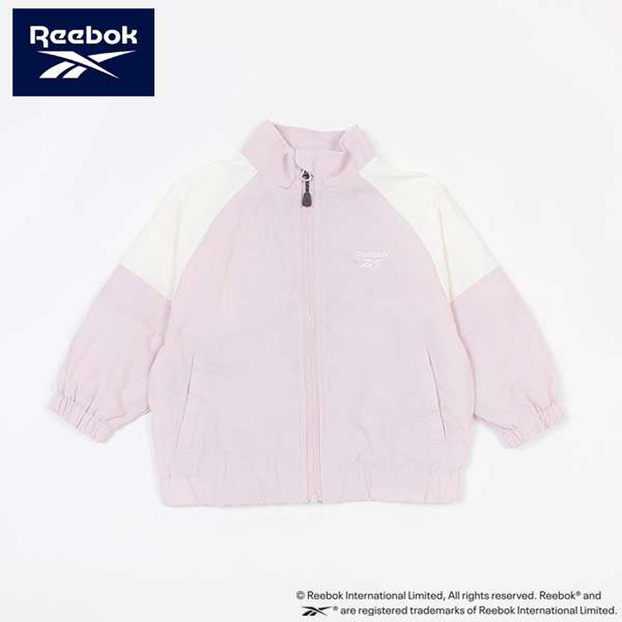 Reebok Color Block Nylon Jacket,Light blue, large image number 2