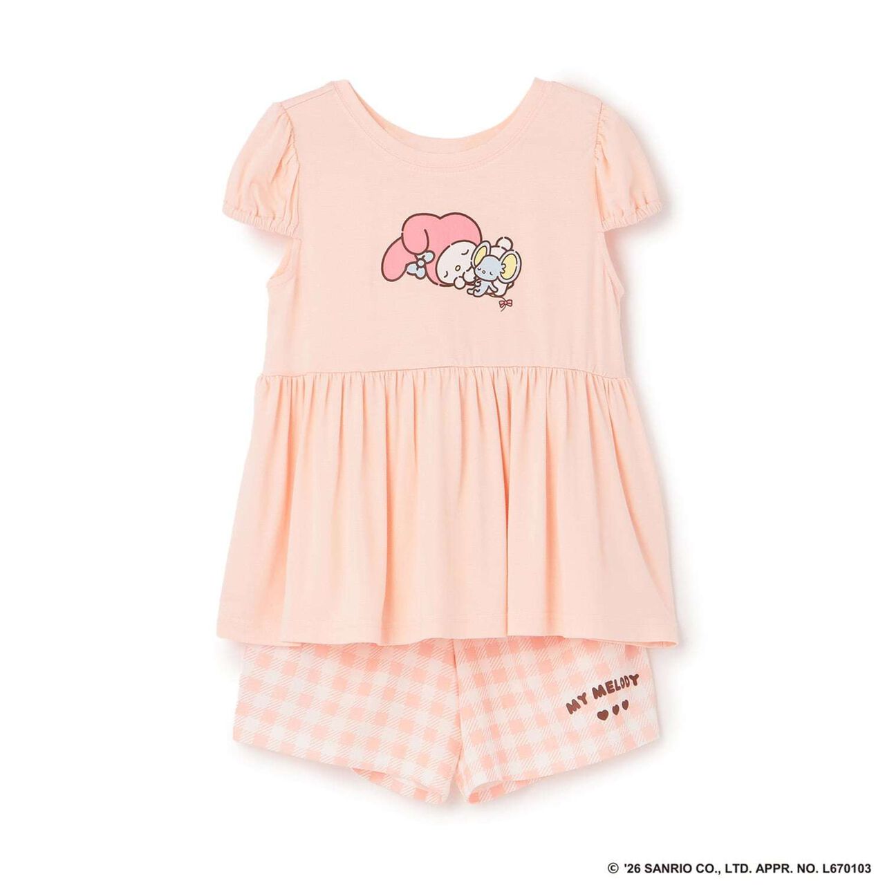 [Sanrio Characters] Cool Touch Pajamas [Either Way Is Fine] &ndash; Refreshingly Soft,Lavender, large image number 2
