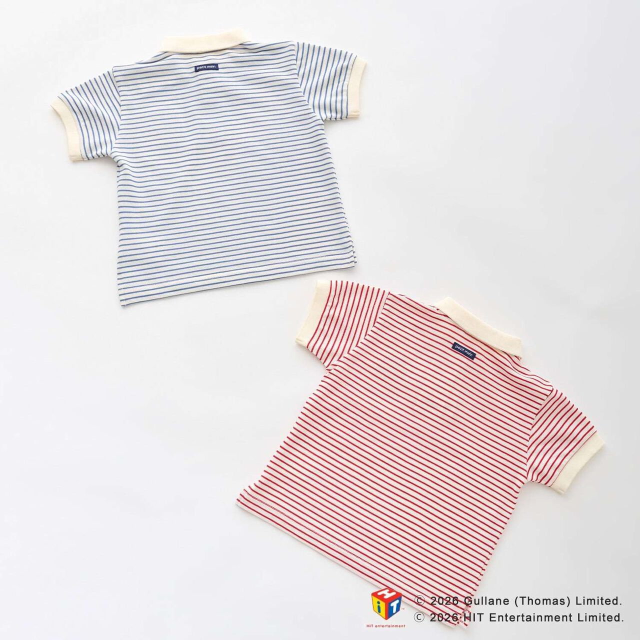 [Thomas the Tank Engine] Short-Sleeve Polo Shirt,Sax blue, large image number 9