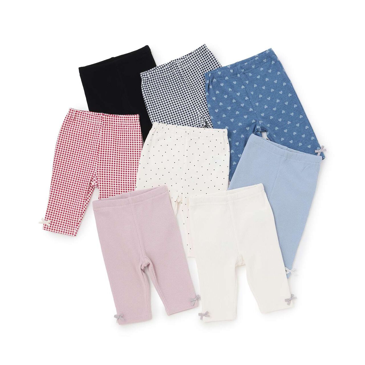 Affordable GIRLS 3/4 Length Leggings,Ivory, large image number 22