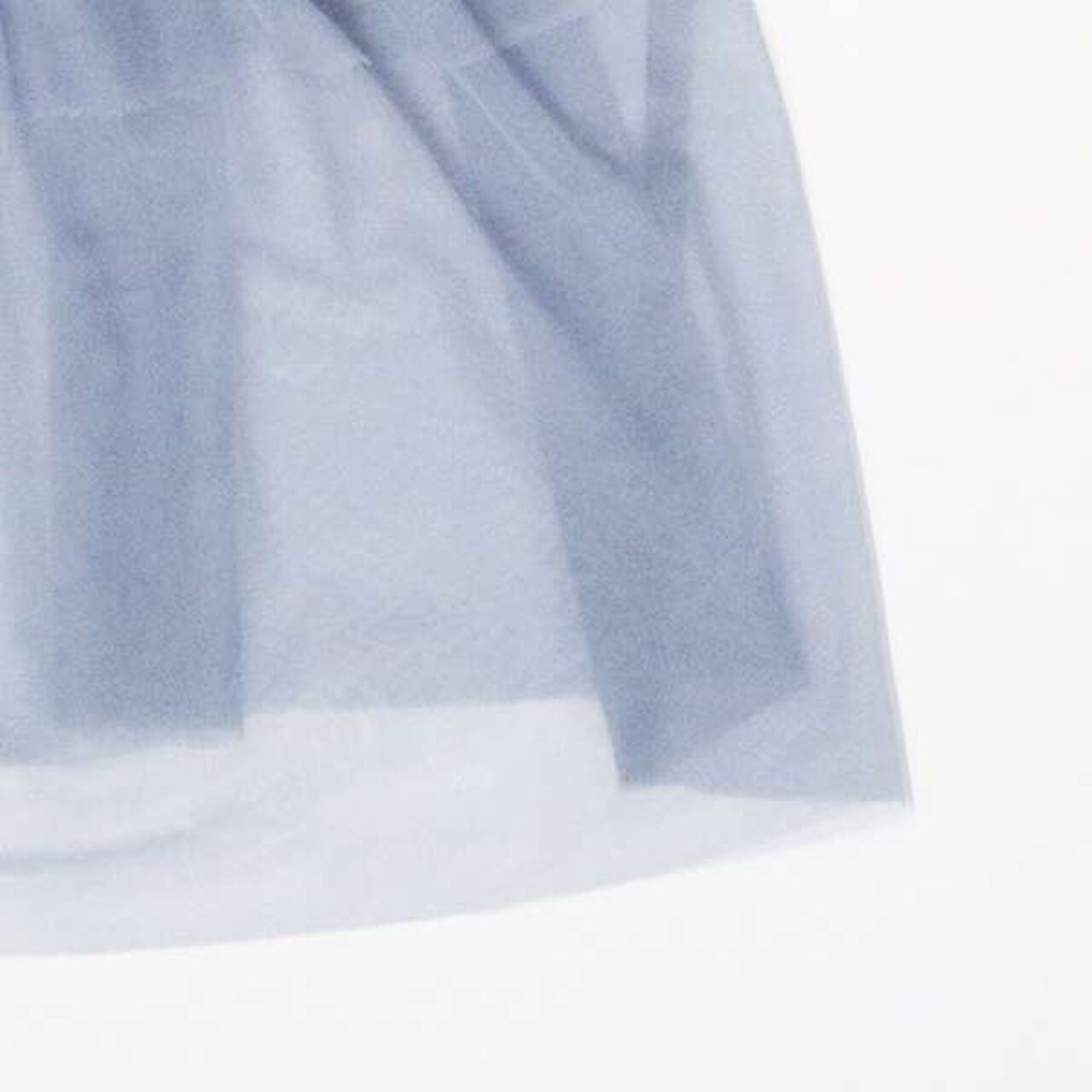 Tulle Camisole & Long-Sleeve T-Shirt Set (140-160),Ivory, large image number 17