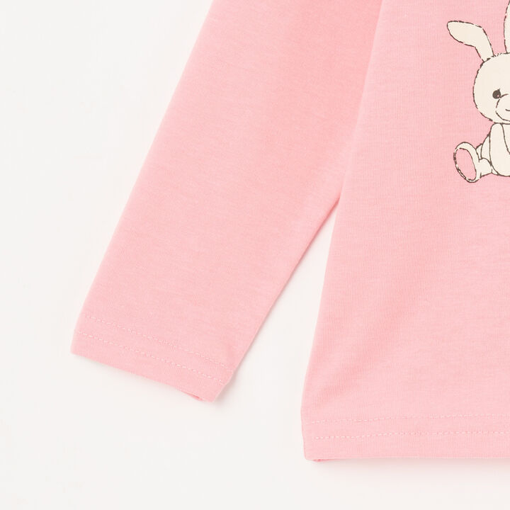 990T Long-Sleeve Plush Ribbon,Navy, medium image number 3