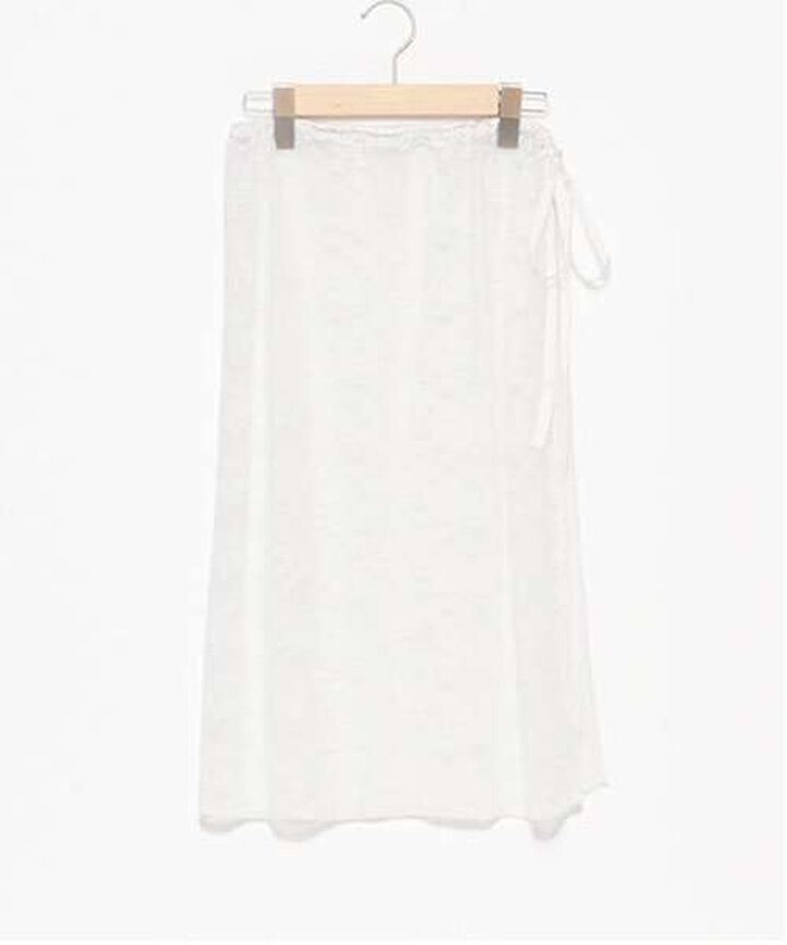 Lace Wrap Skirt,Ivory, medium image number 10