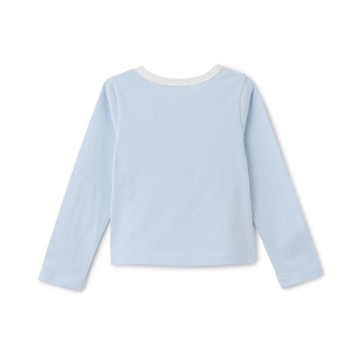 [Sanrio Characters] Ringer Long-Sleeve T-Shirt,Yellow, medium image number 16