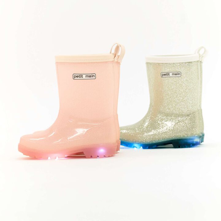 Shiny Rain Boots,Silver, medium image number 9