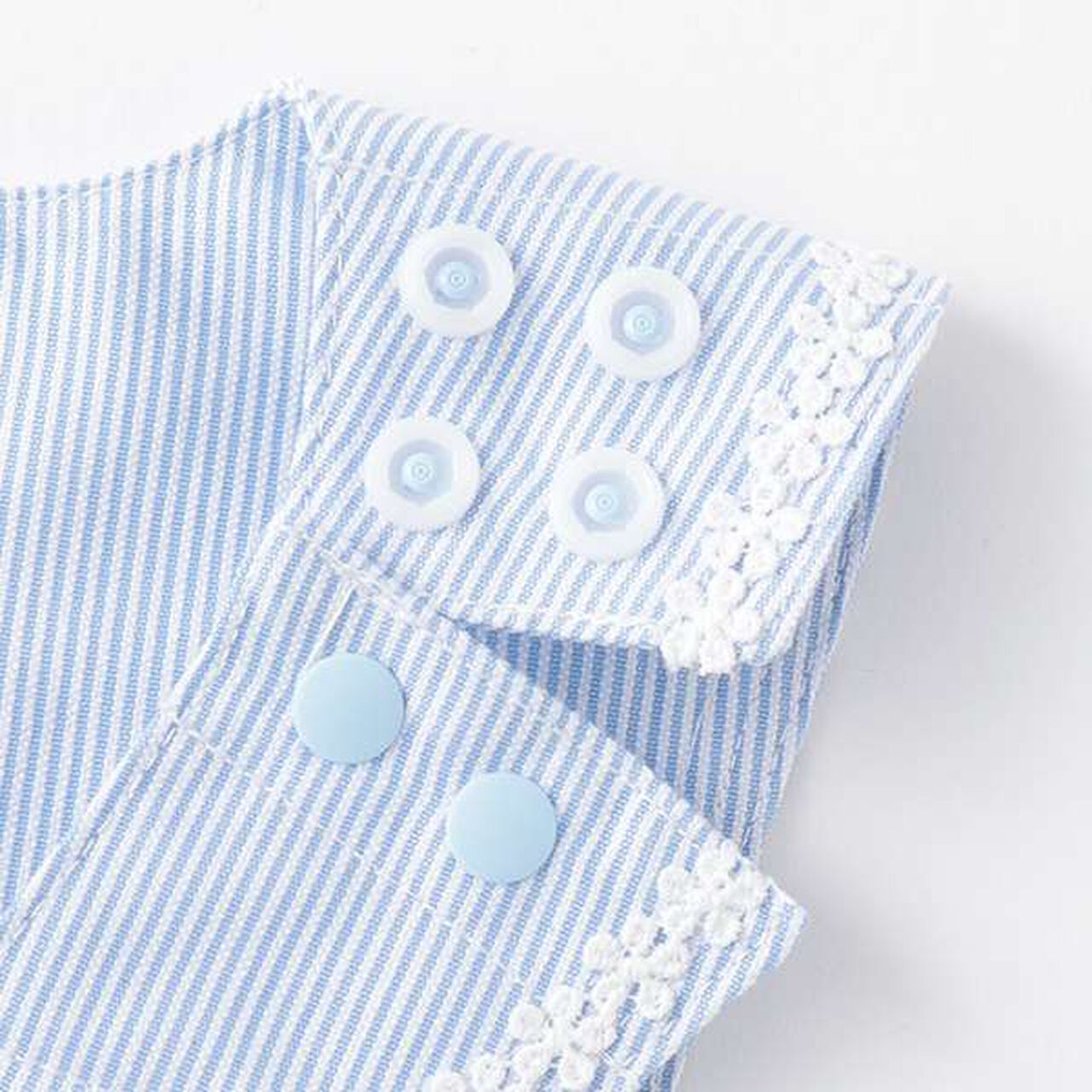 [Box Included] Sailor Apron & Headband Set,Light pink, large image number 2