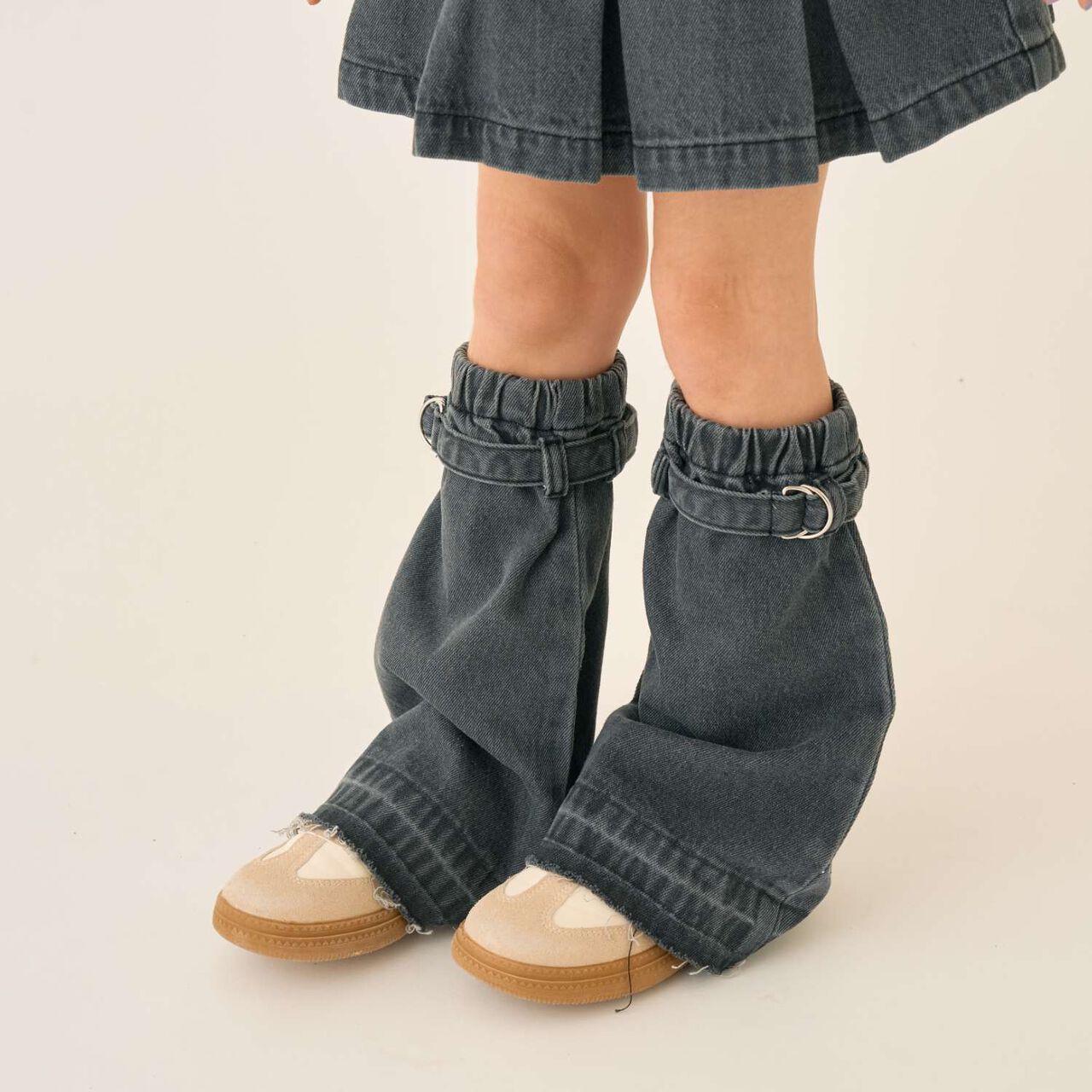 Denim Leg Cover,Black, large image number 0