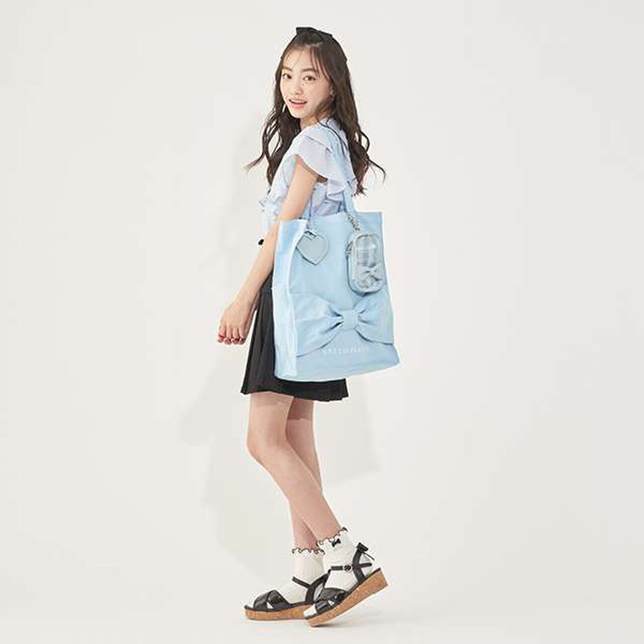 Multi Pouch with Chain,Green, large image number 6