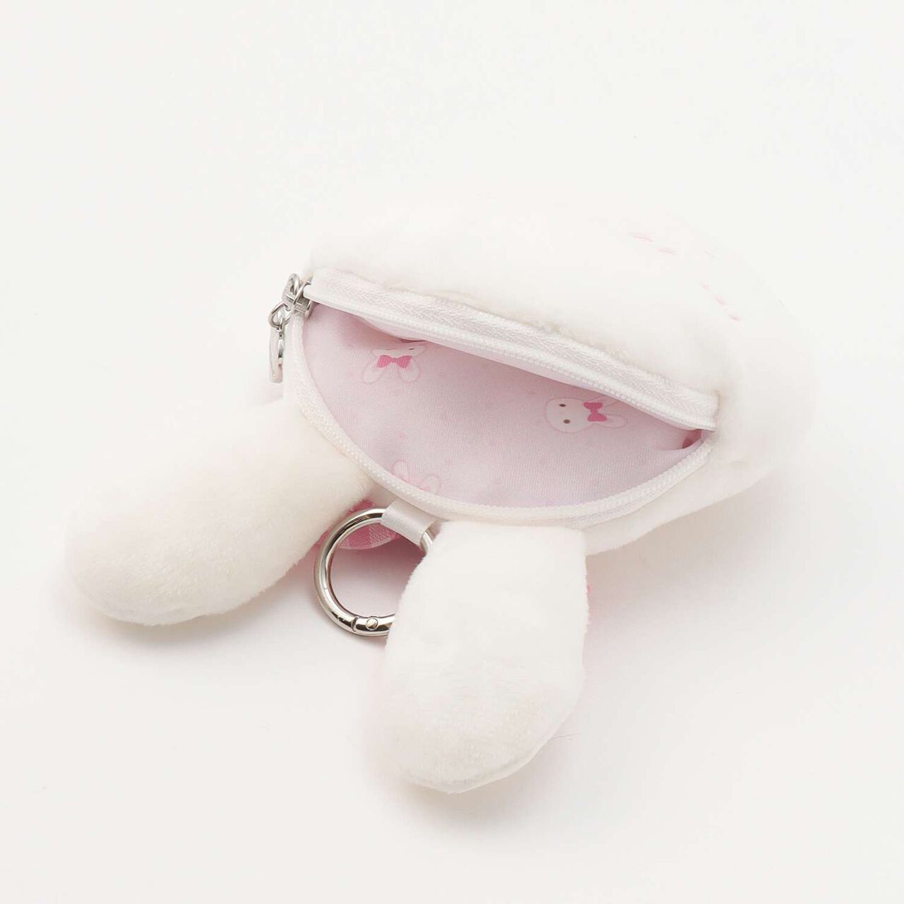 [Mezzo Piano Mama] Rabbit Mascot Pouch Charm,Off white, large image number 5