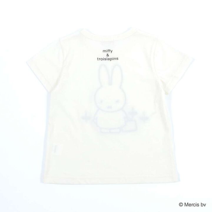 Miffy Collaboration Short-Sleeve T-Shirt (100-130),Off white, medium image number 1
