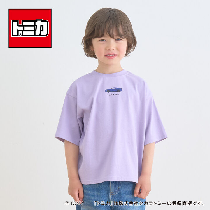 [TOMICA] Quick Dry UV Stain Resistant Kaiteki Jersey Short-Sleeve T-Shirt [Either Way Is Fine],Lavender, medium image number 0