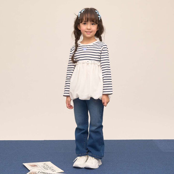 Quick-Dry UV Non-Crumbling Either Way Is Fine Muteki T Balloon Peplum Tops,Lavender, medium image number 28