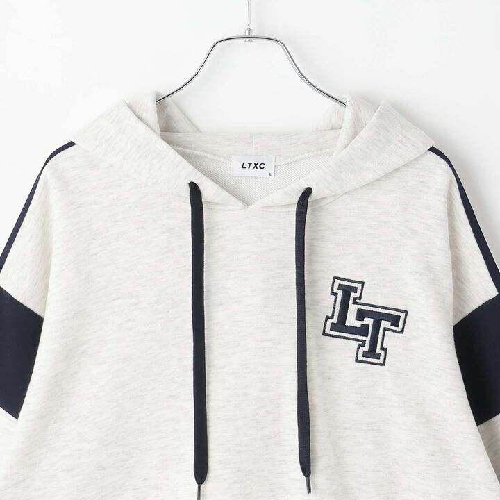 [LTXC] Long-Sleeve Line Parka Setup,Black, medium image number 3