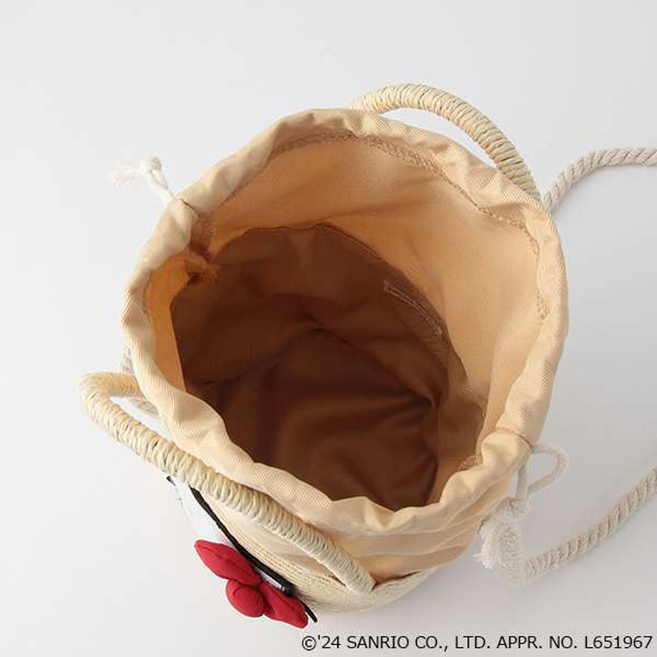 [Sanrio] Kitty 2-Way Pouch,Red, large image number 5