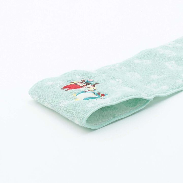 Korobokkuru Scarf Towel,Sax blue, medium image number 2