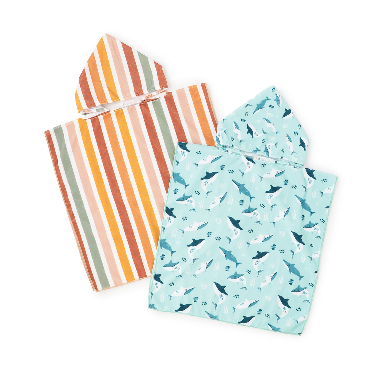 [SWIM] Hooded Cape Towel for Kids &ndash; Boys & Girls Children's Clothing,Mint, large image number 6