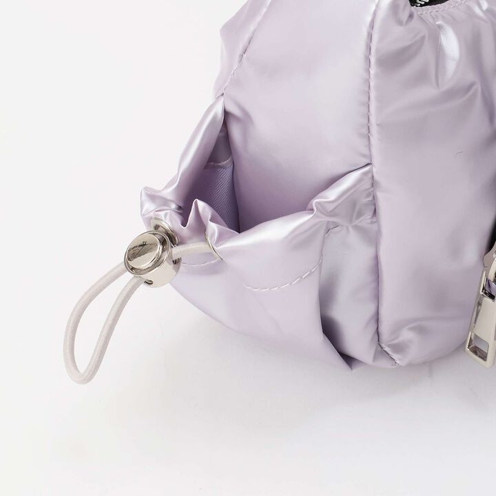 Metallic 2 WAY Shoulder Bag,Lavender, medium image number 8