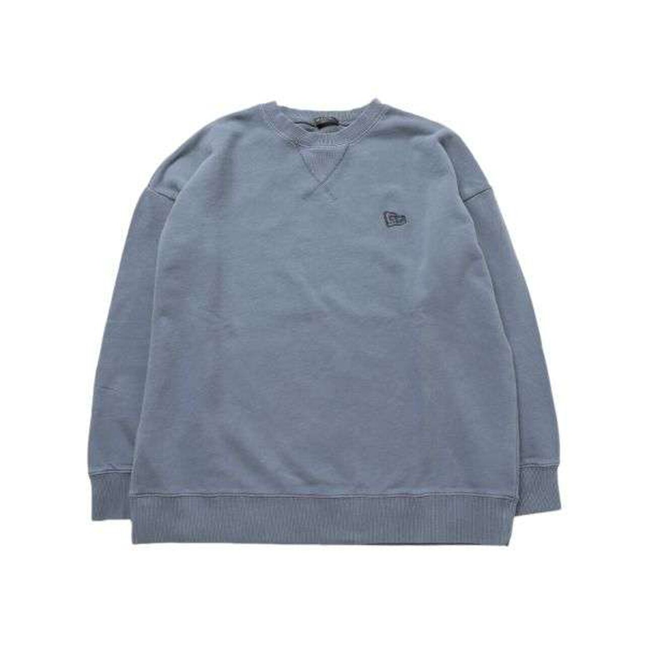 Fleece Pigment Big Sweatshirt,Deep red, large image number 12