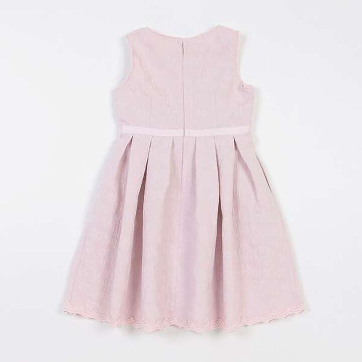 Floral Jacquard One-Piece Dress,Light pink, medium image number 1