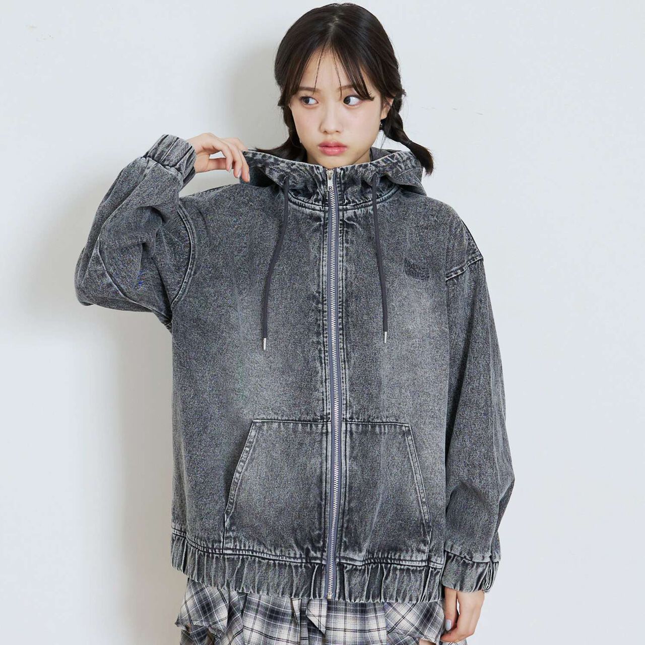 [LTXC] Denim Parka,Gray, large image number 0