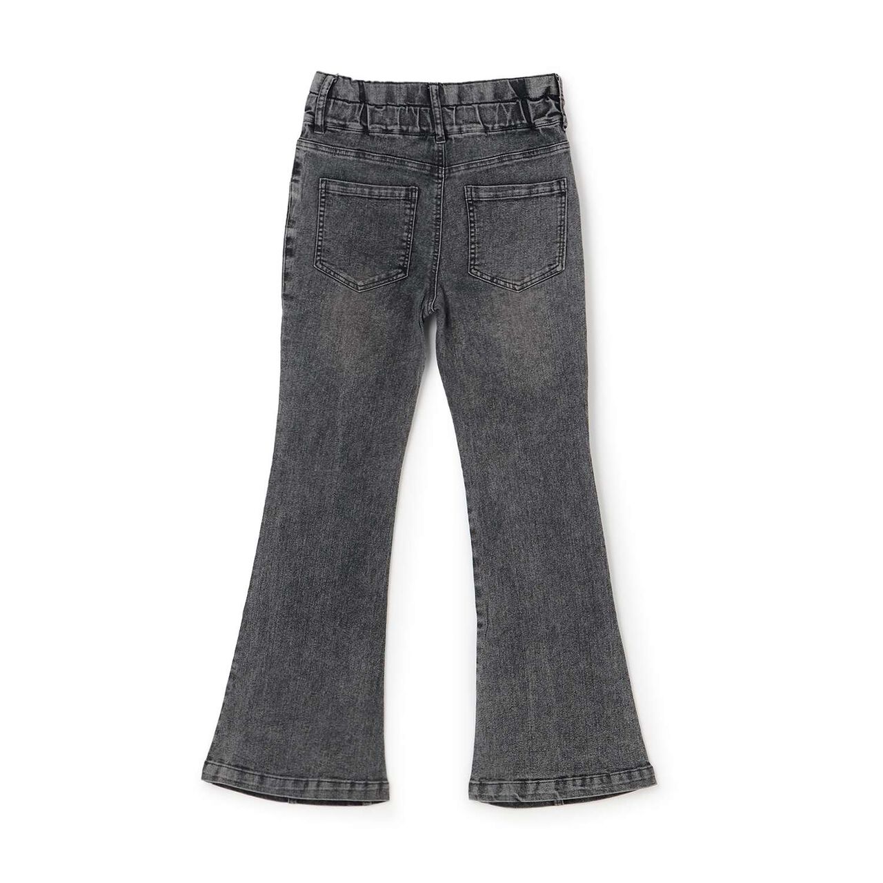 [Stretch] Sparkling Flare Denim Pants,Blue, large image number 10