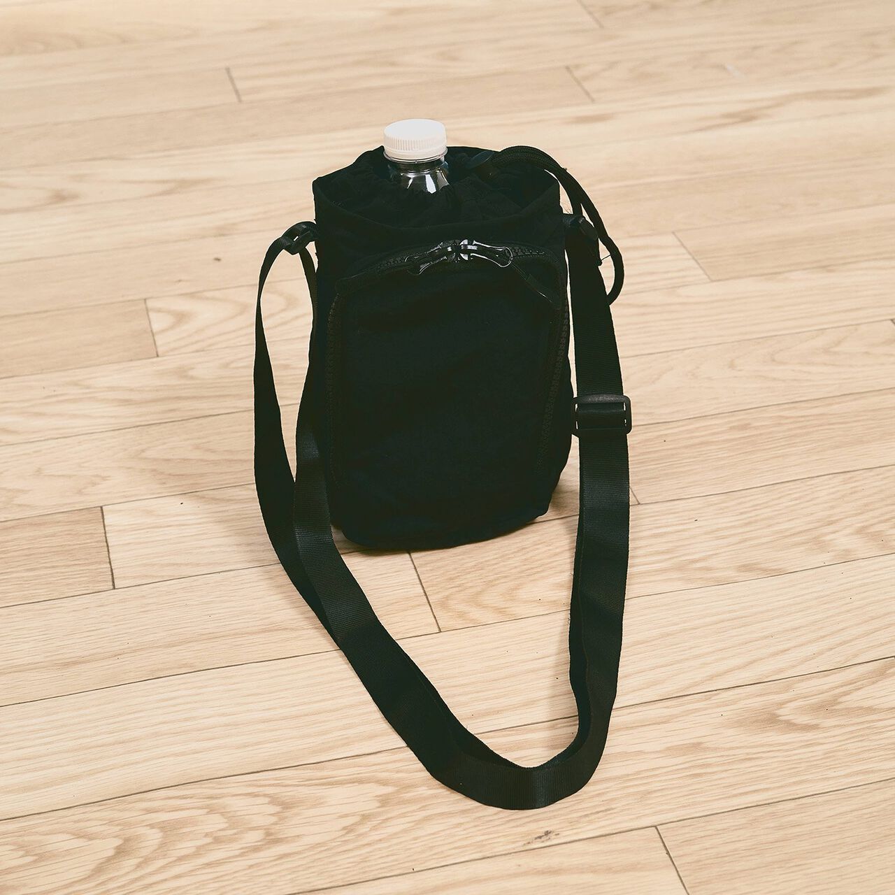 [School-Ready] Bottle Cover with Pockets,Black, large image number 11