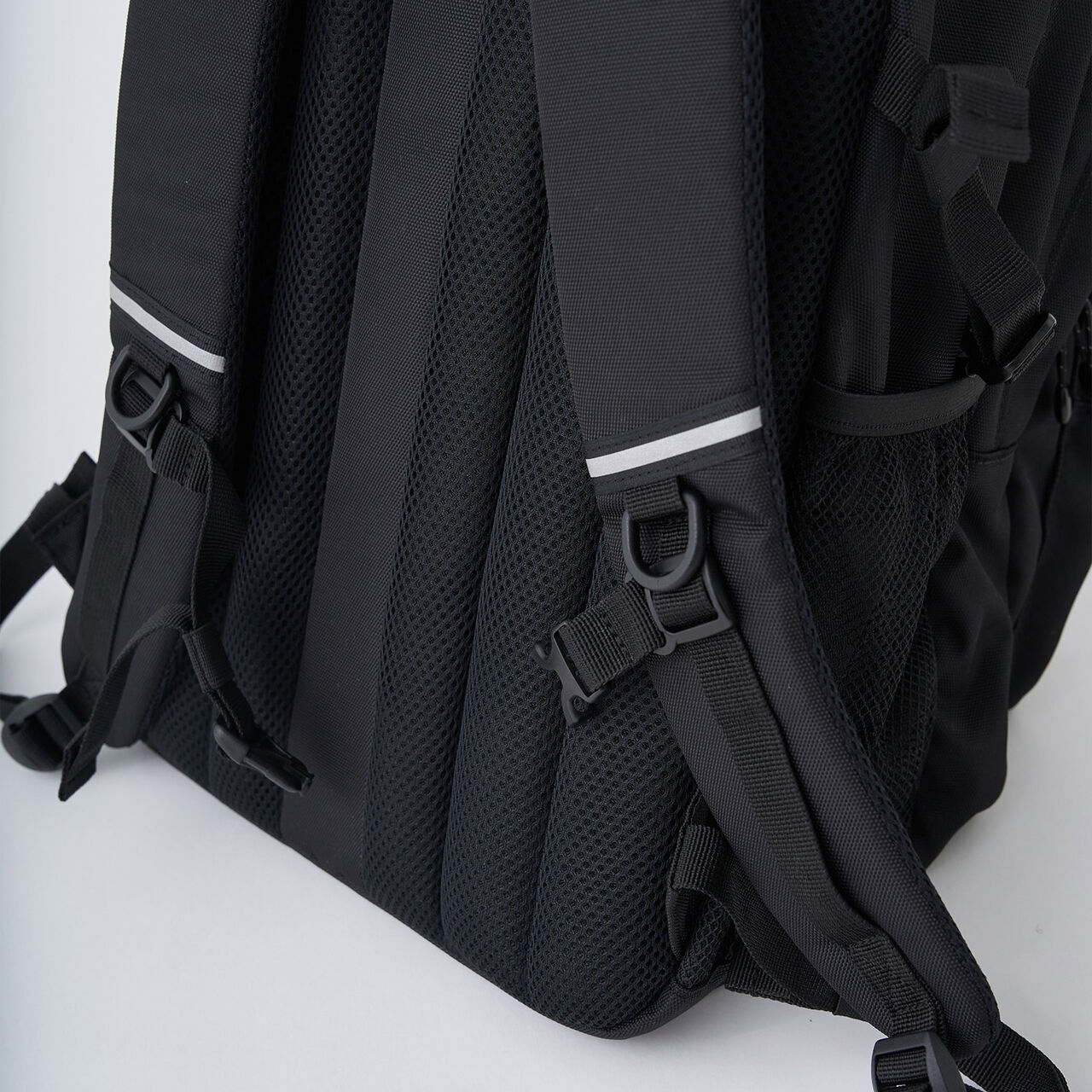 33L Water-Repellent School Backpack,Black, large image number 16