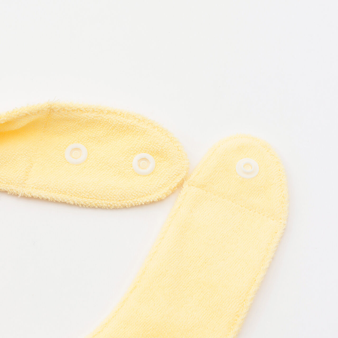 Embroidered Scallop Trim Bib,Cream, large image number 2