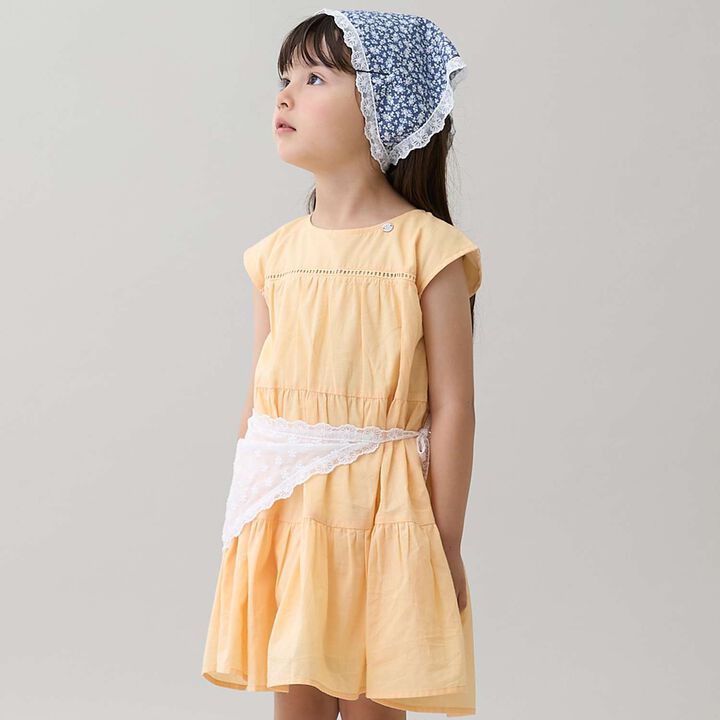 Tiered One-Piece Dress,Ink blue, medium image number 2