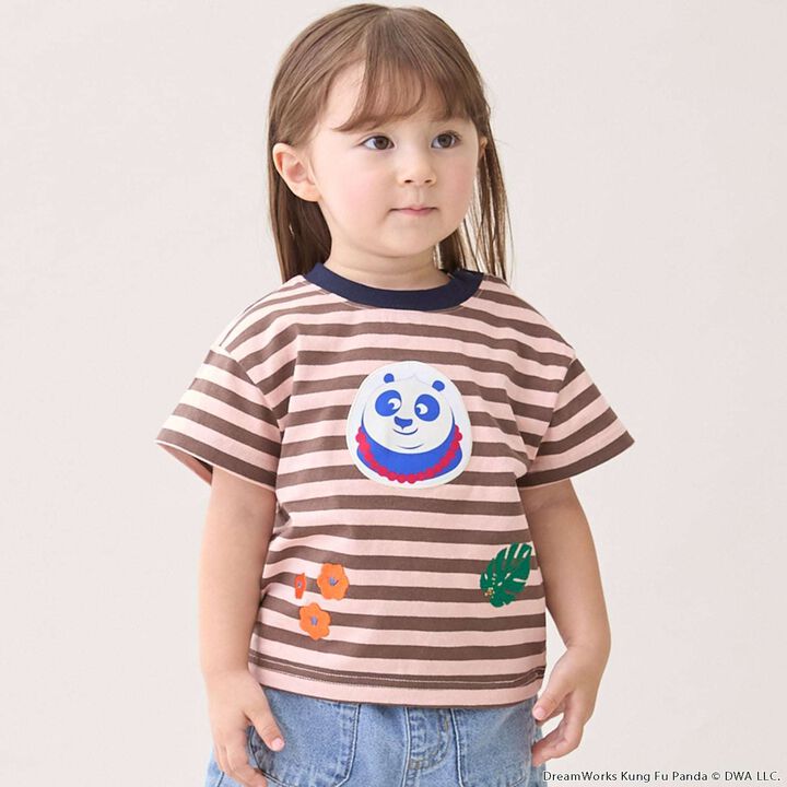 [Web Exclusive] Kung Fu Panda Stripe Short Sleeve T-Shirt,, medium