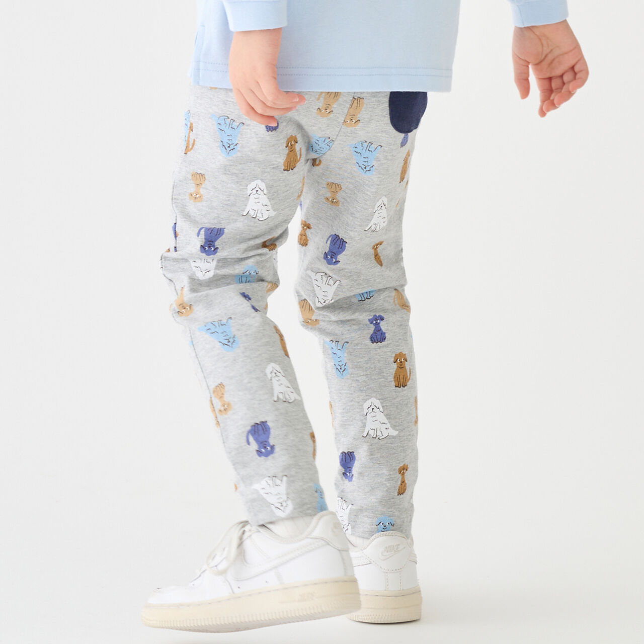 [Affordable] Boys 10-Length Leggings,Light green, large image number 1