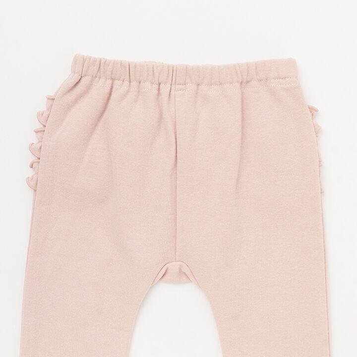 Back Frill Leggings,Light pink, medium image number 4