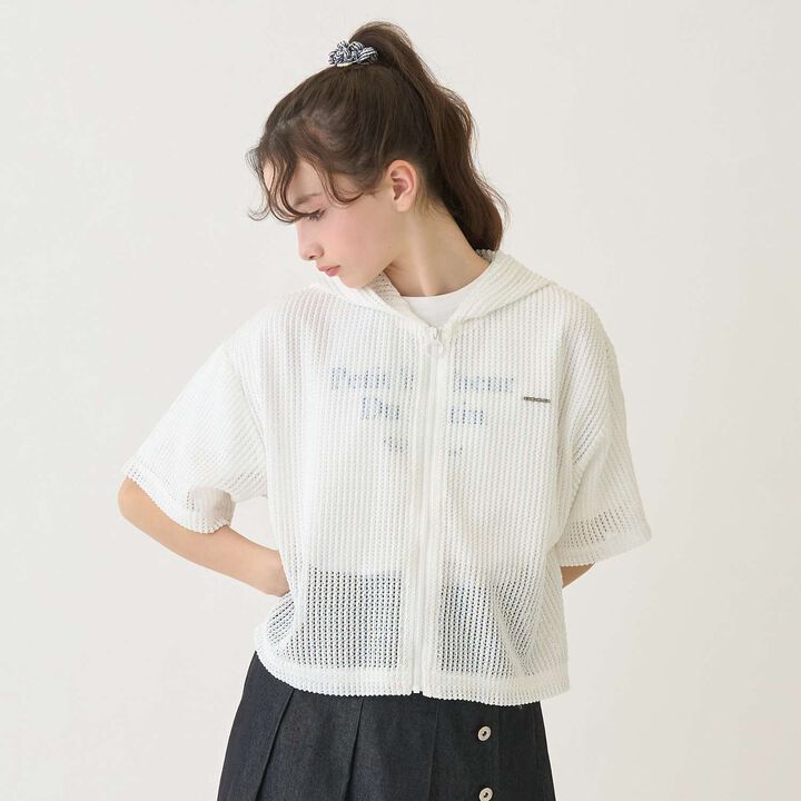 Mesh Parka & T-Shirt Set,, medium